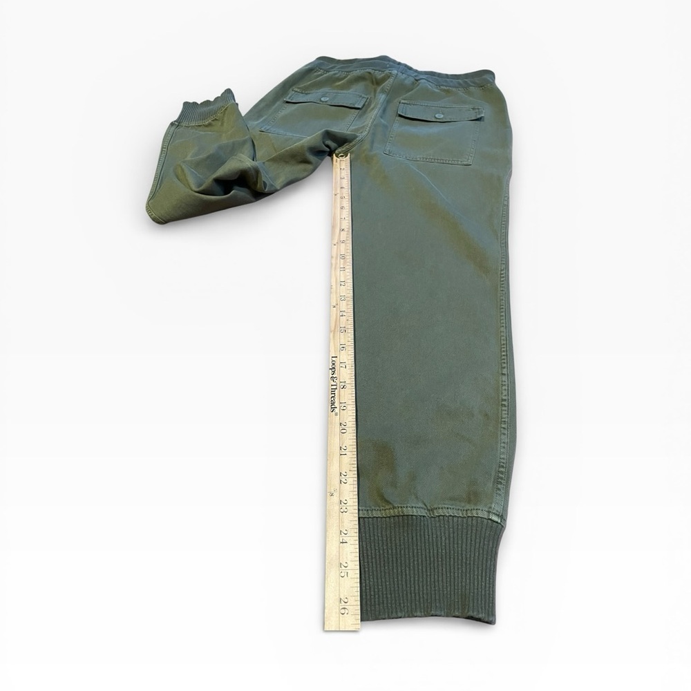 Lucky Brand Elastic Waist Pull-On Jogger Pants Streetwear Olive Green sz Small - Picture 5 of 9